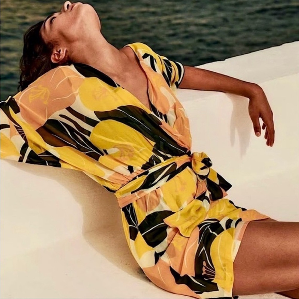 NWT The Kooples Paris Hisbiscus Dress